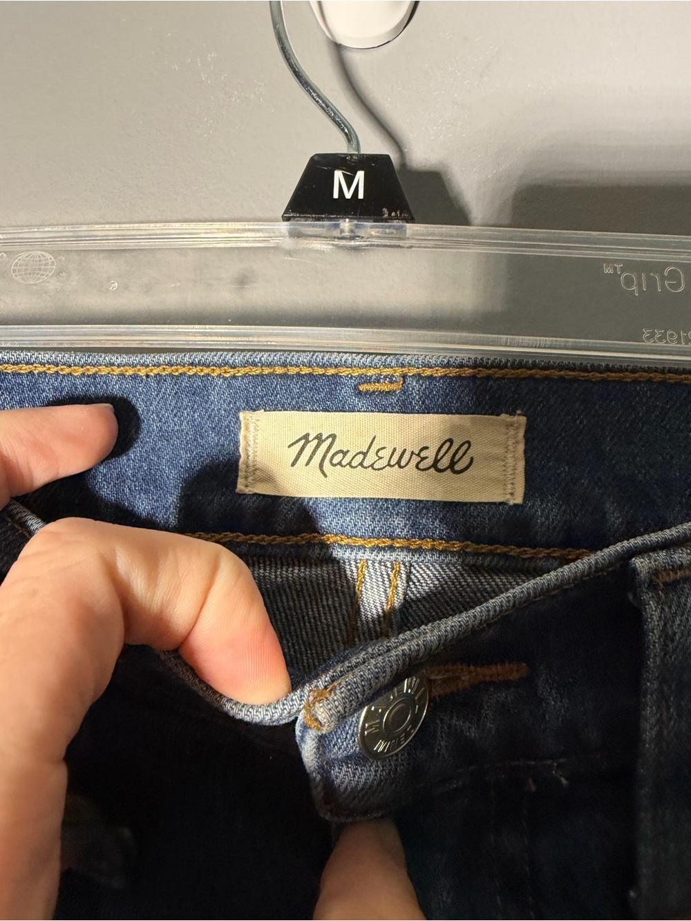 Madewell The Perfect Vintage Straight Jean in Mayfield Wash Size 26 - Picture 3 of 7
